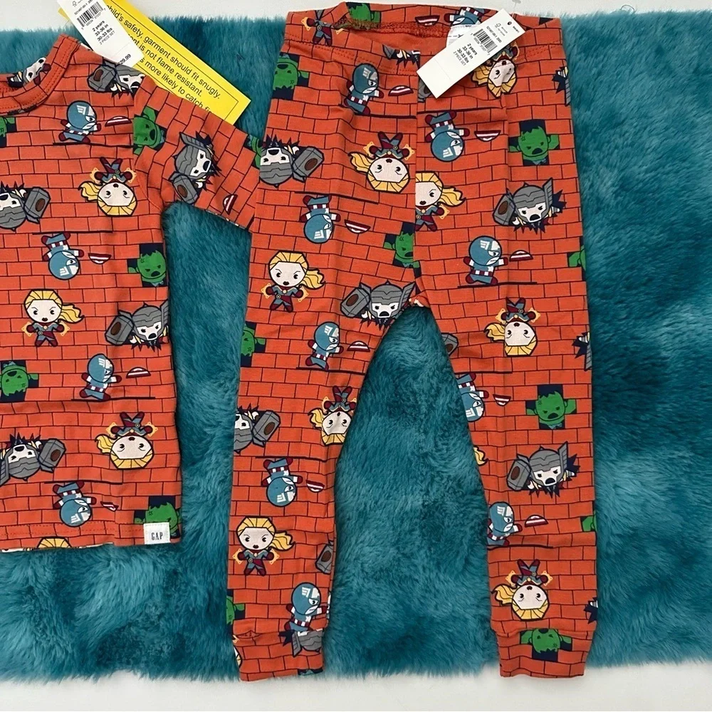 Baby Gap Marvel 2 piece Pajama Set Size 2 years